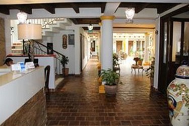 Entrada del Hotel Grand María en San Cristóbal