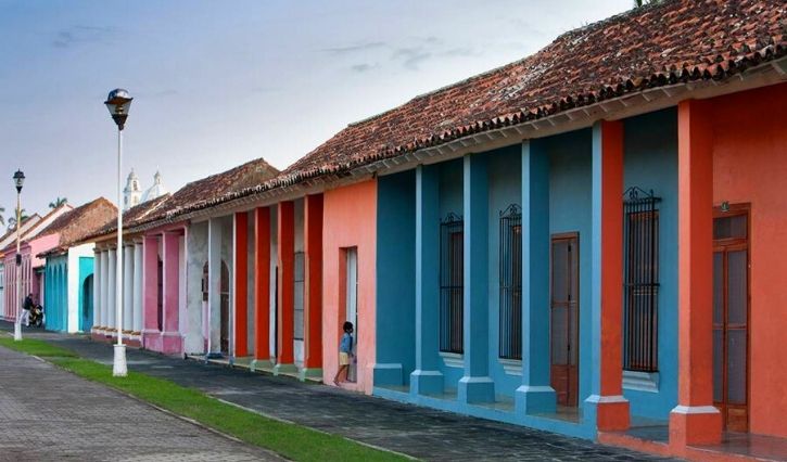 Calles de Tlacotalpan en Veracruz