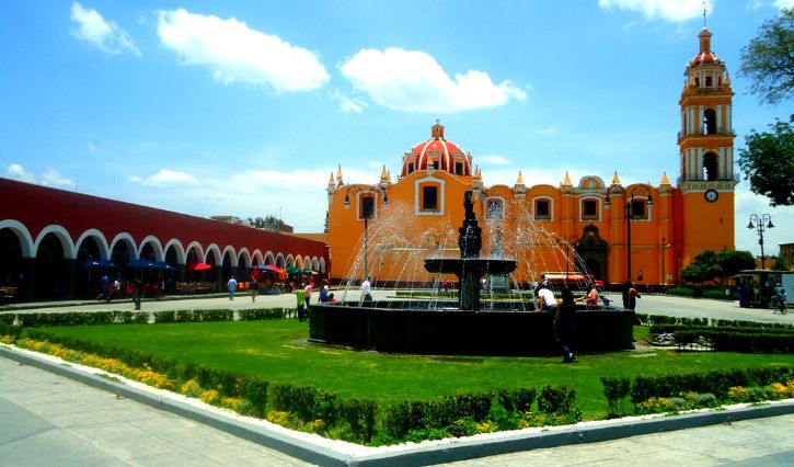 Plaza de la Concordia en San Pedro Cholula