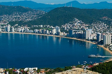 Vista de la bahía de Acapulco
