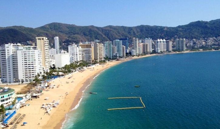 Vista general de Acapulco diamante