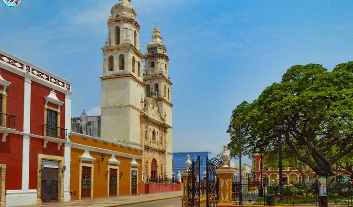Centro de la ciudad de Campeche