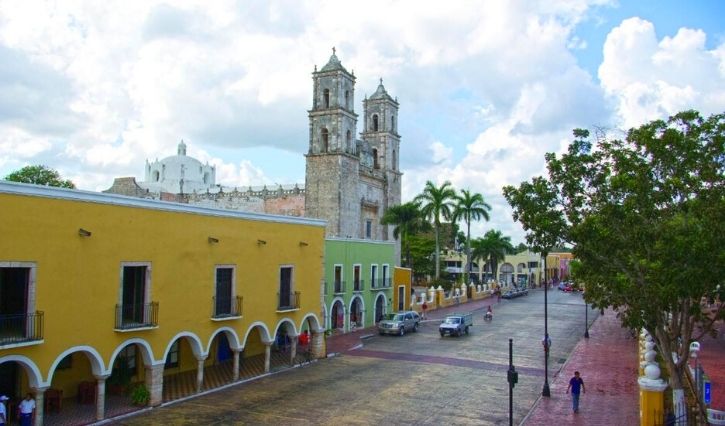 Calles de Valladolid en Yucatán