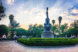Jardín principal de Dolores Hidalgo, Guanajuato