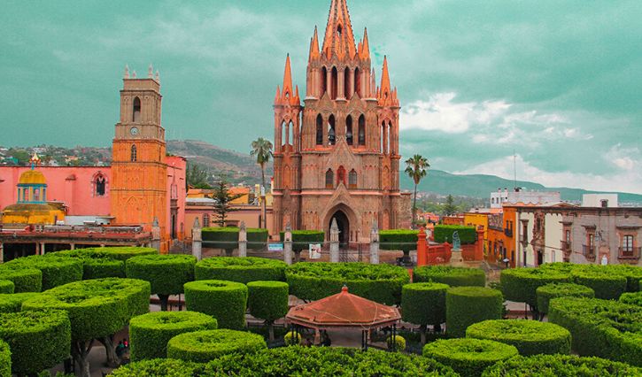 Jardín principal de San Miguel de Allende