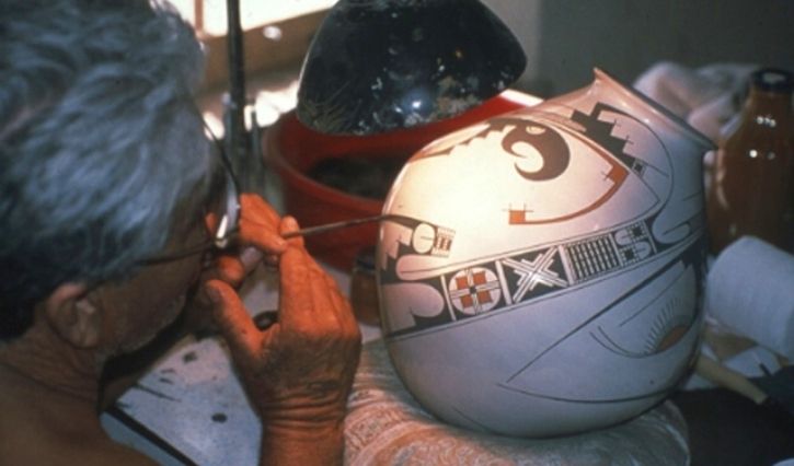 Fabricación de cerámica de la cultura Paquimé