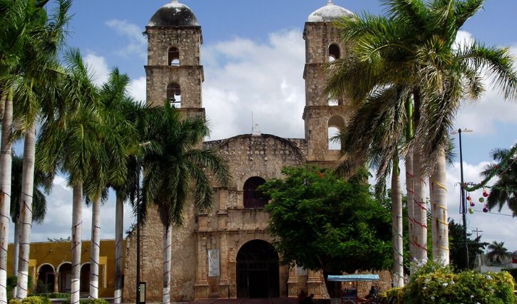 Iglesia de Hecelchakán en Campeche