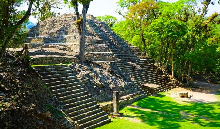 Zona arqueológica de Copán en Honduras