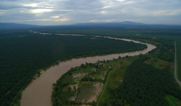 Río Motagua en Guatemala