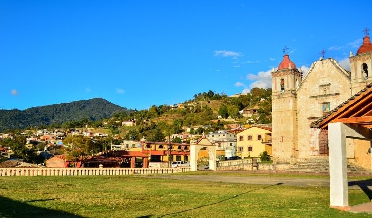 Capulálpam de Méndez en la sierra norte de Oaxaca