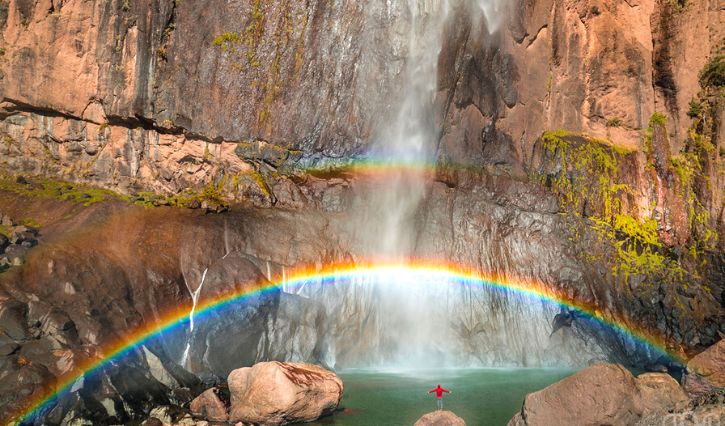 Bottom view of Basaseachic Falls