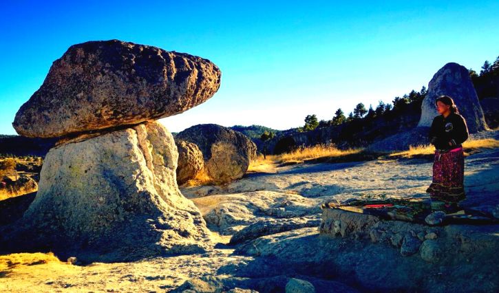 Valle de los hongos en Creel, Chihuahua